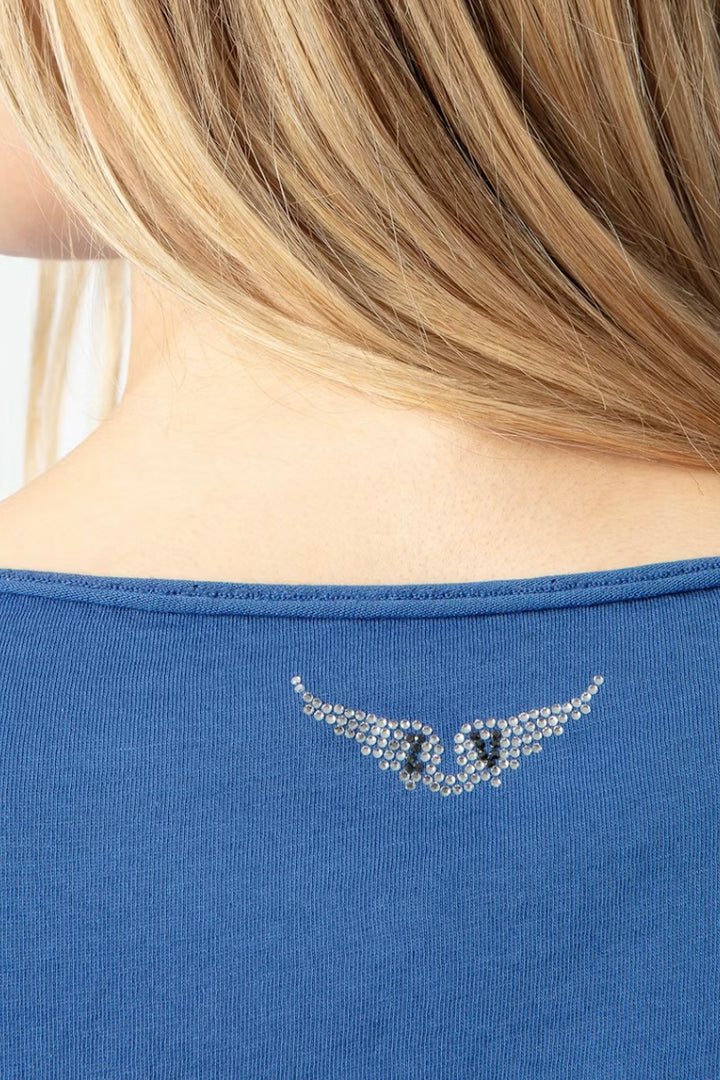 Zadig & Voltaire - Tuni Mc Cl Wings Strass