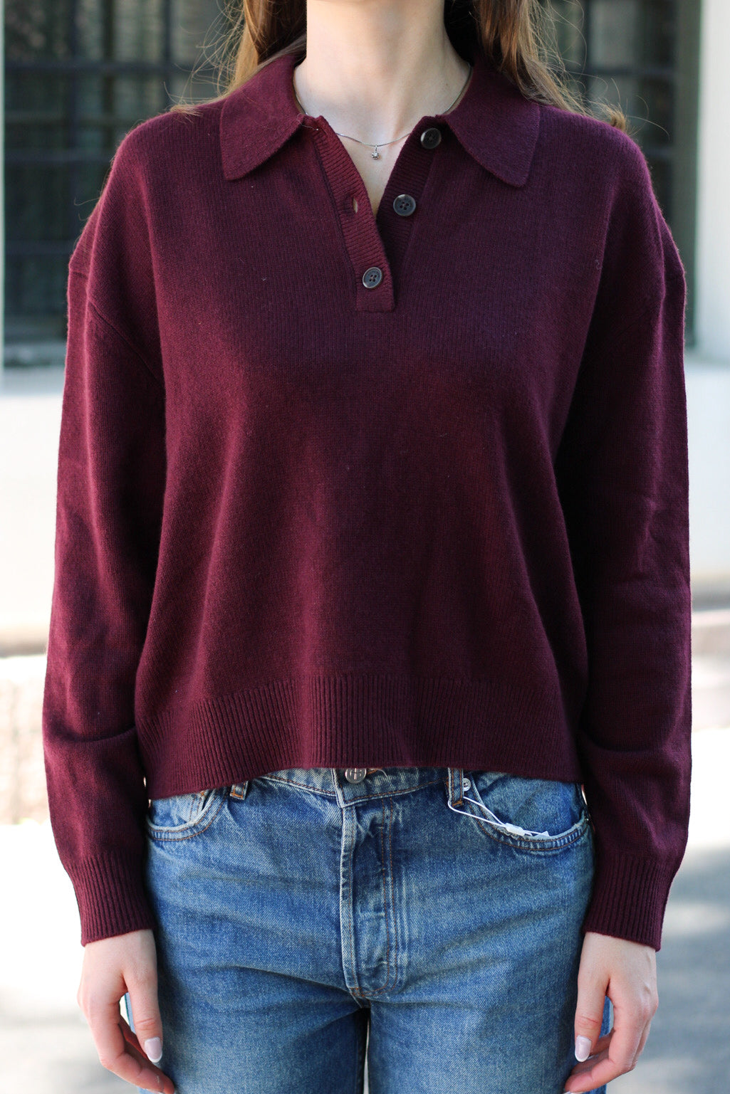 Anine Bing - Lee Polo Sweater