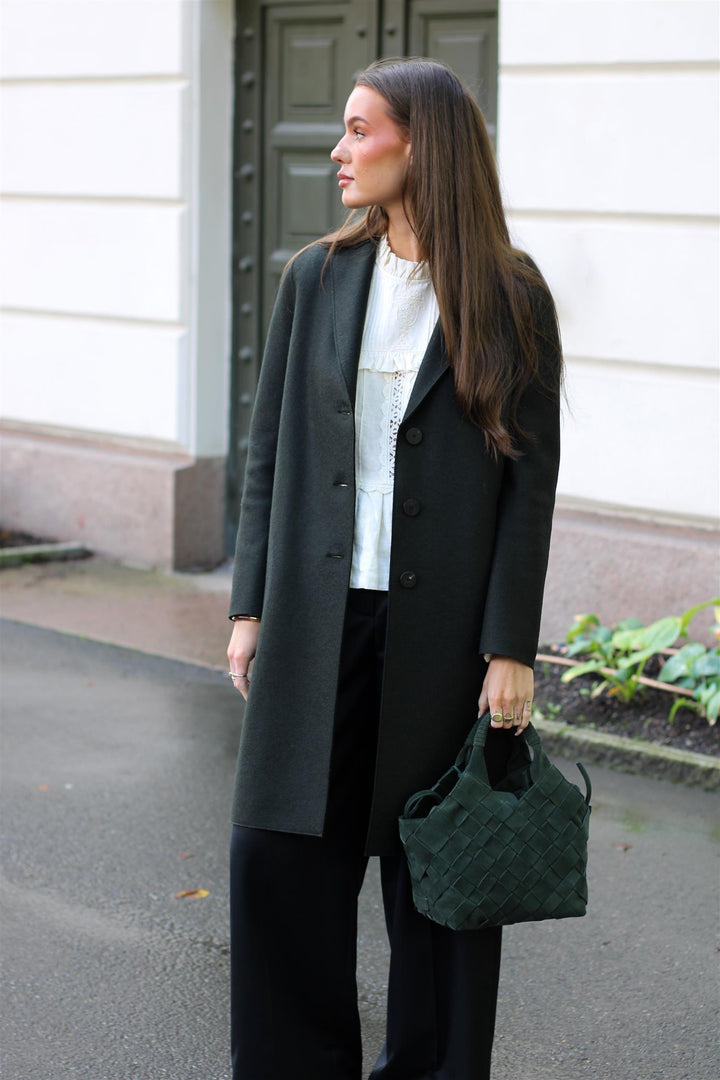 Harris Wharf London - Overcoat pressed wool
