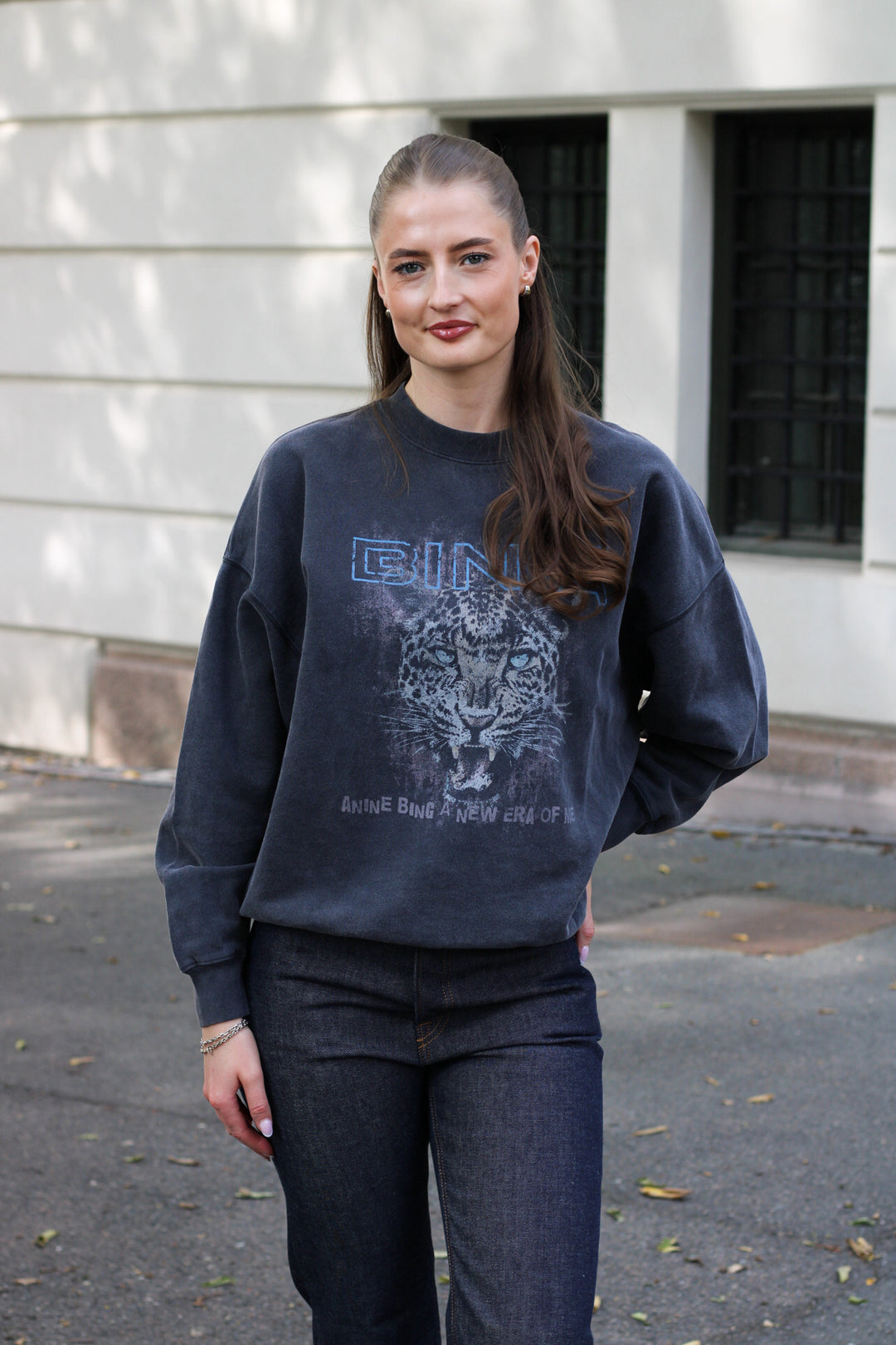 Anine Bing - Miles Sweatshirt Leo Muse