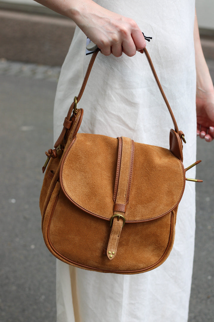 Jerome Dreyfuss - Gildas caramel split suede