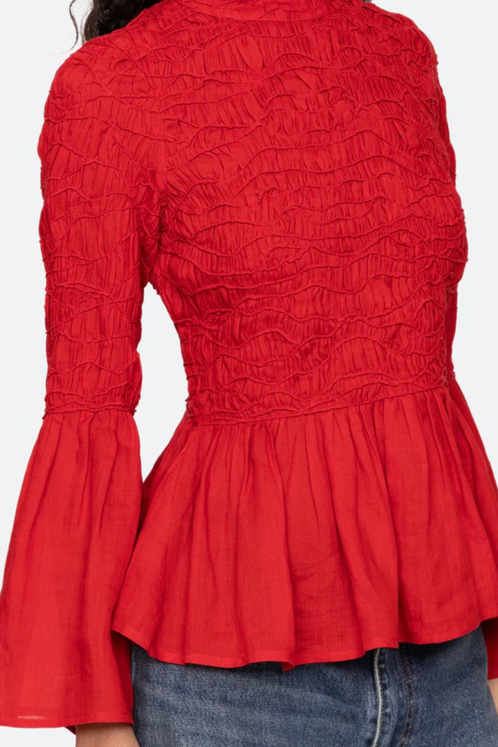 Sea NY - Imogen Solid l/slv Top