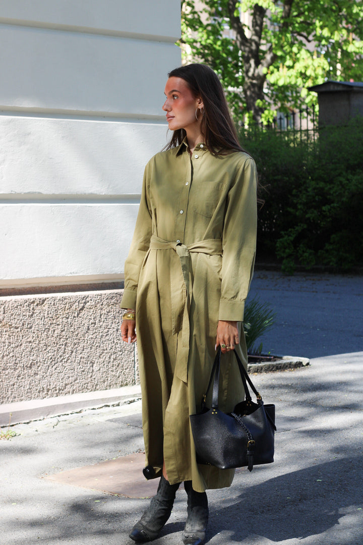 Dagmar - Belted Shirt Dress