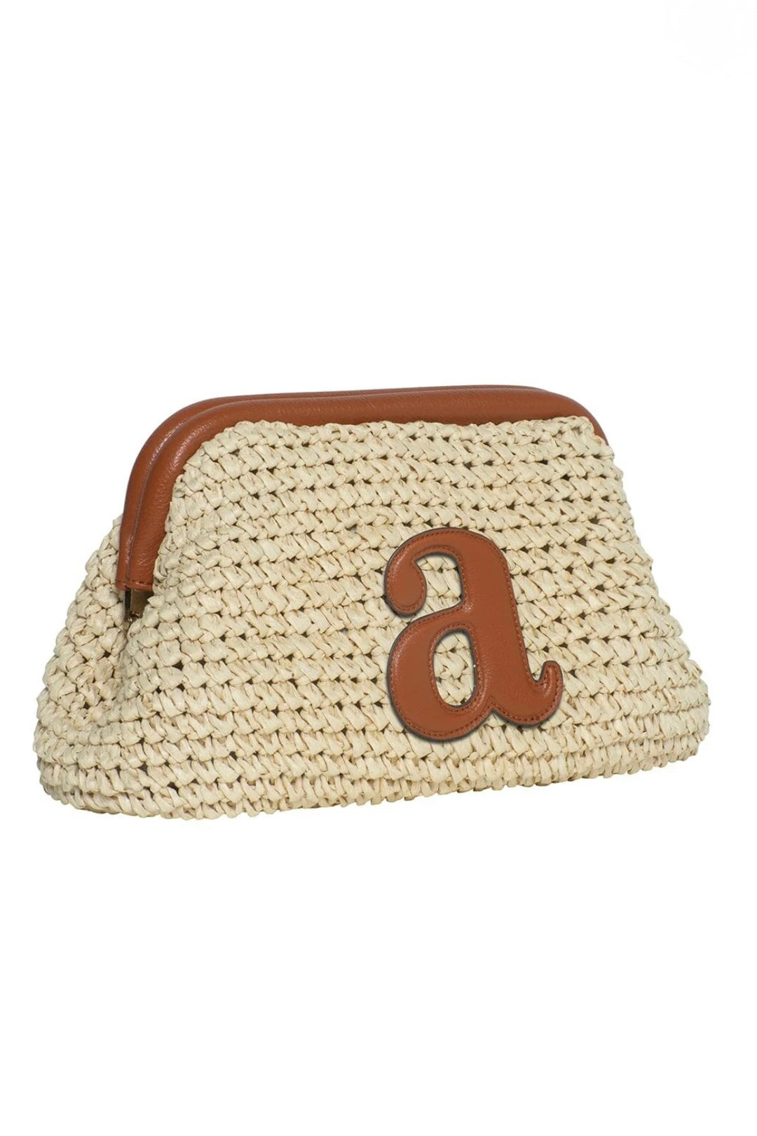 Arnie Says - Raffia Clutch