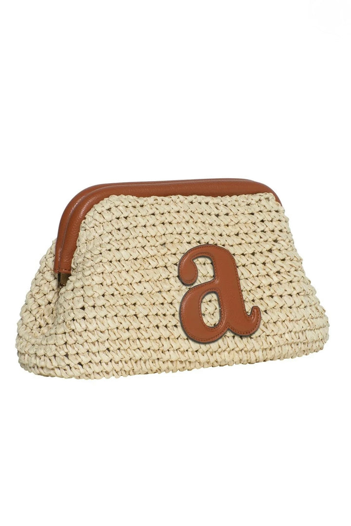 Arnie Says - Raffia Clutch