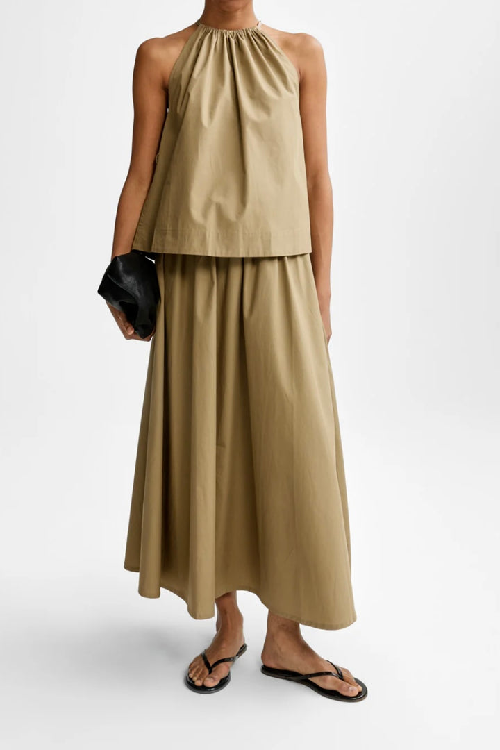 Christian Aks - Daija Poplin Skirt