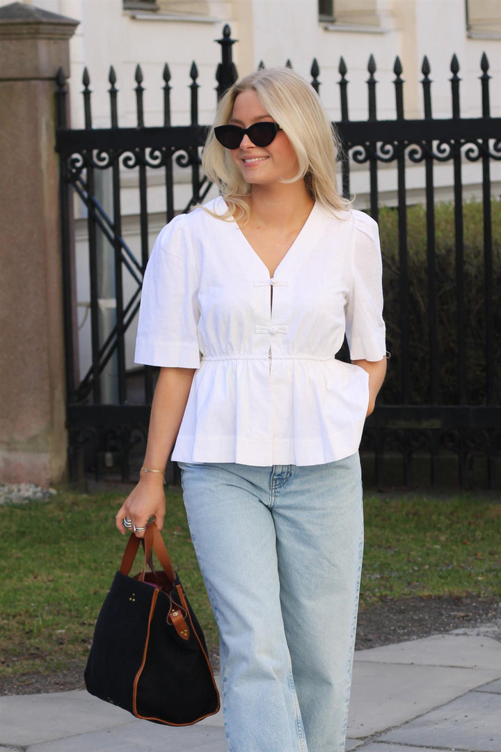 Christian Aks - Monic linen top