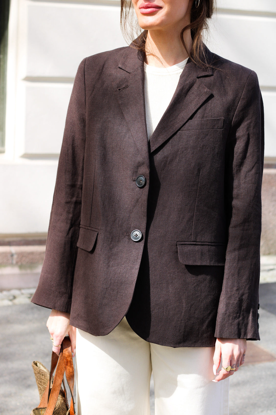 Af Agger - Linen Straight Blazer