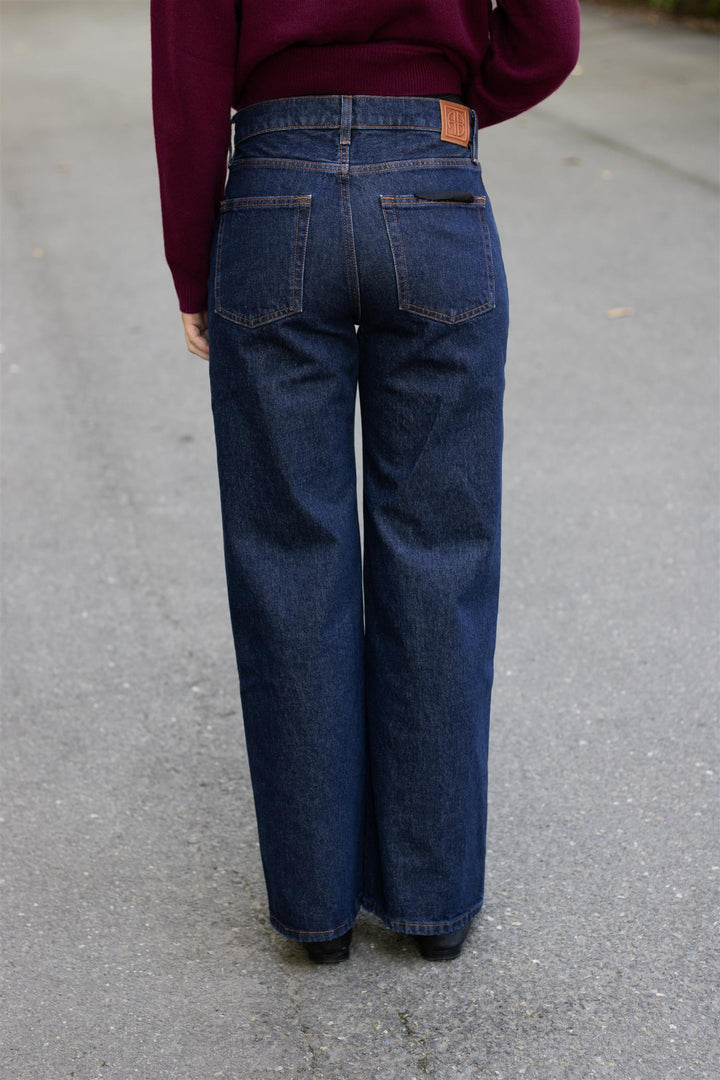 Anine Bing - Hugh jean unwashed blue