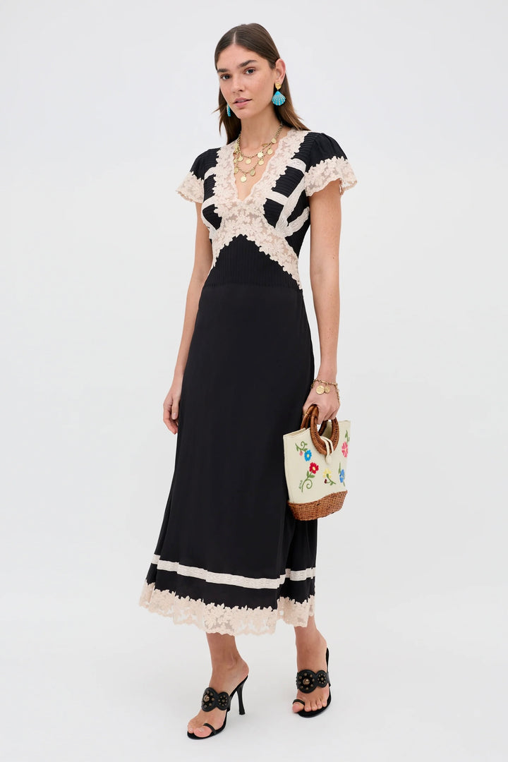 Rixo - Martina Dress Black