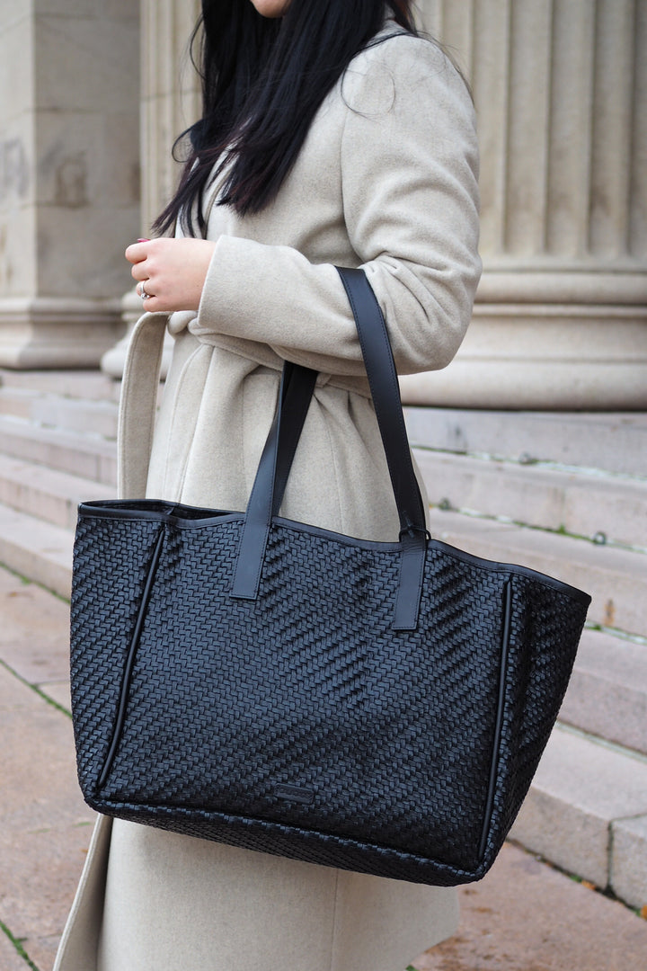Cala Jade - Chia twill shopping bag