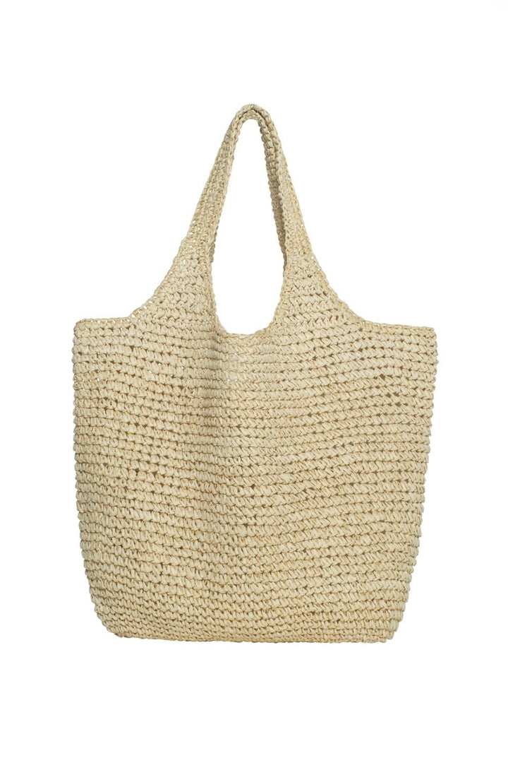 Arnie Says - Raffia Tote