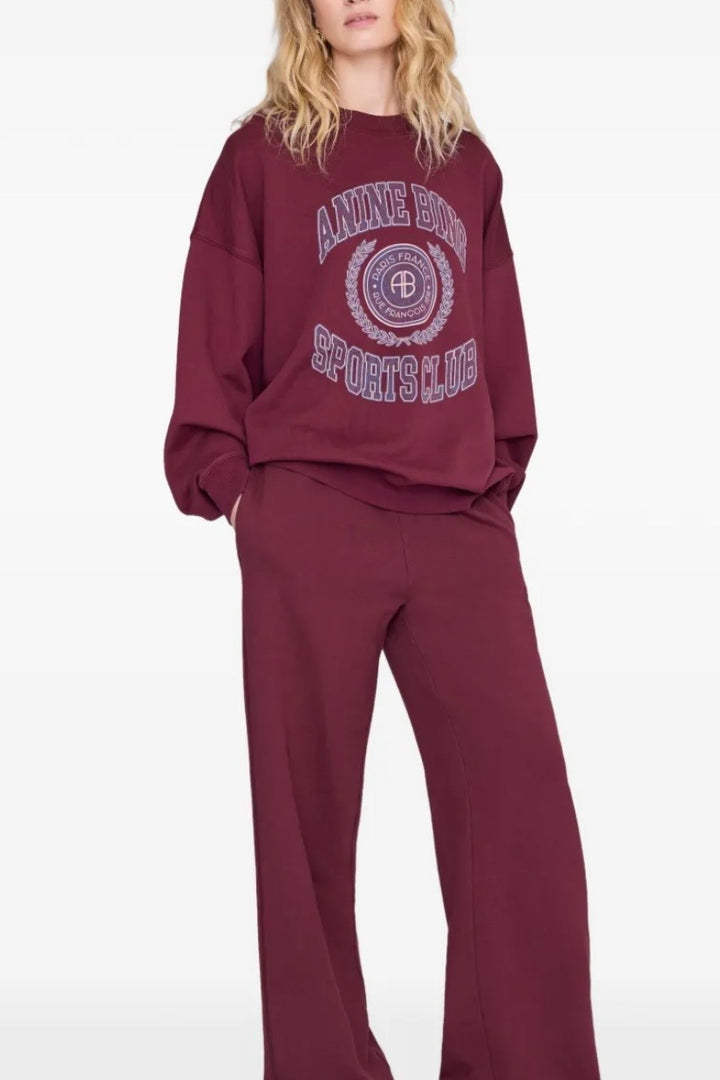 Anine Bing - Miles sweatshirt collegiate burgundy
