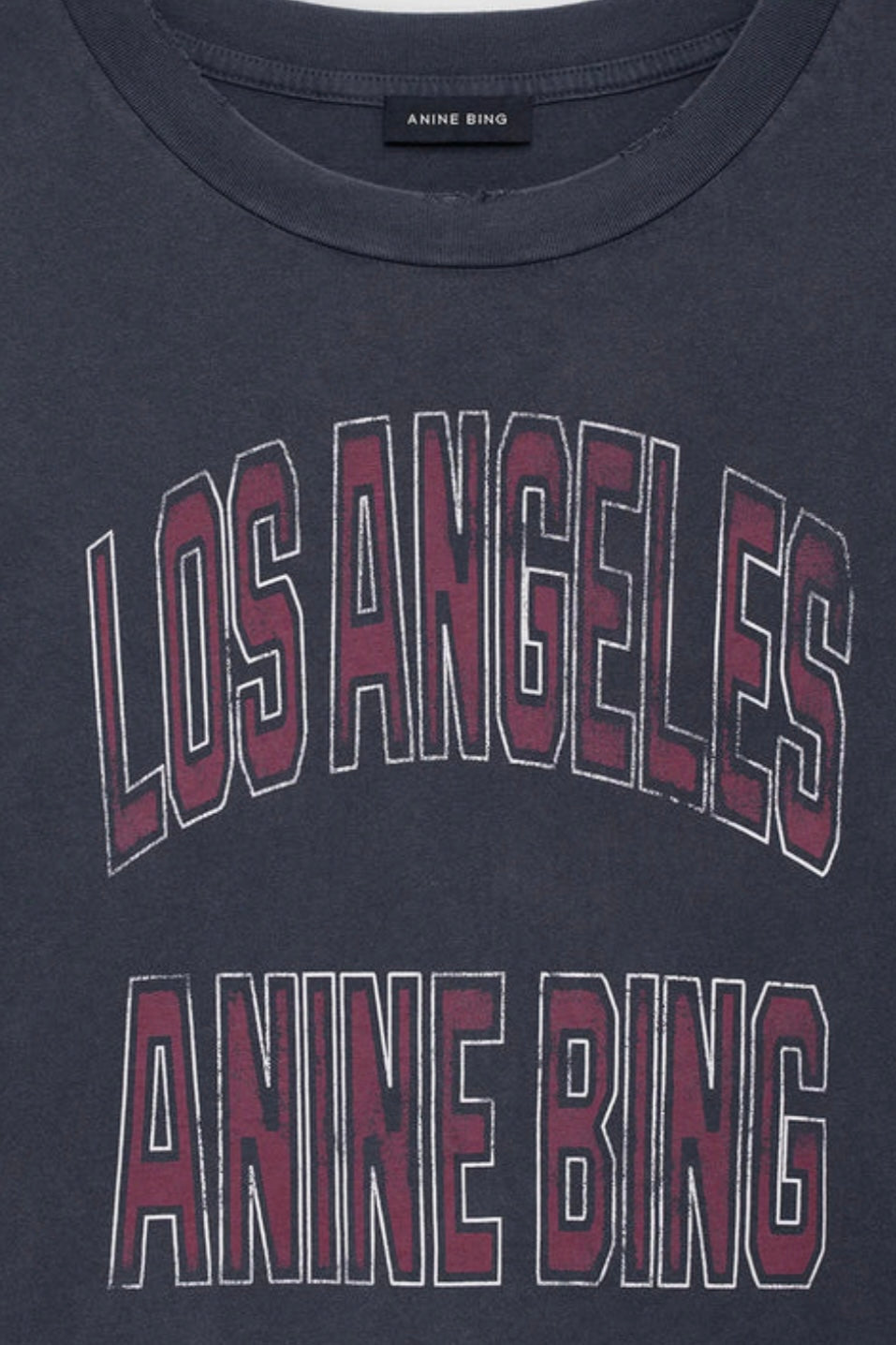 Anine Bing - Johnny Cropped Tee