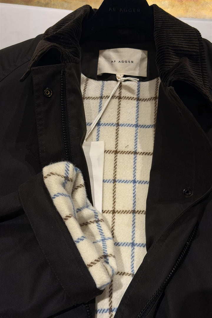 Af Agger - Oilskin Jacket Brown