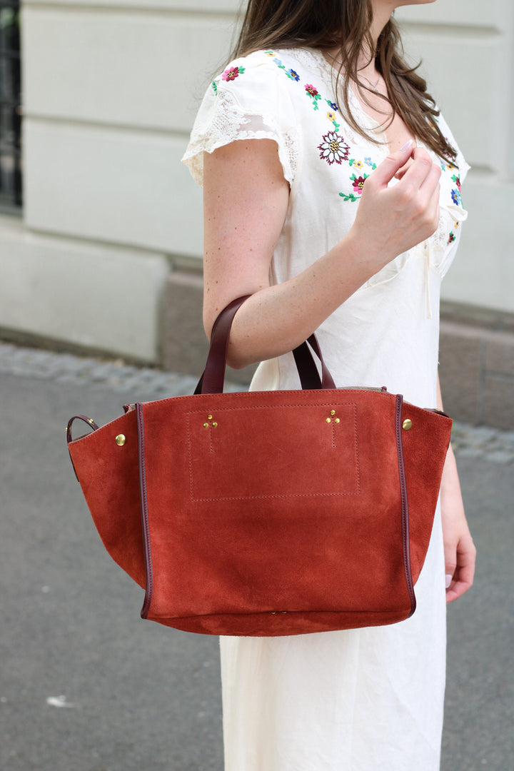Jerome Dreyfuss - Leon M rouille split suede