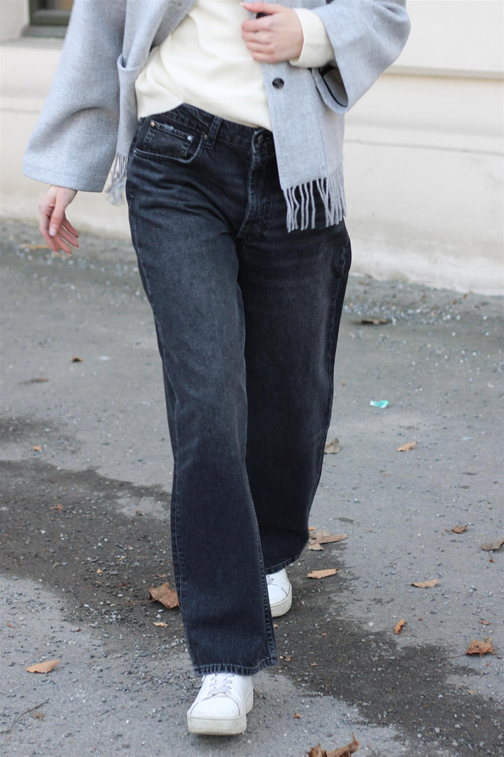 Anine Bing - Manon Jean Dark Stone Grey