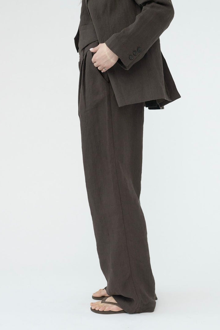 Af Agger - Linen Wide Box Pants