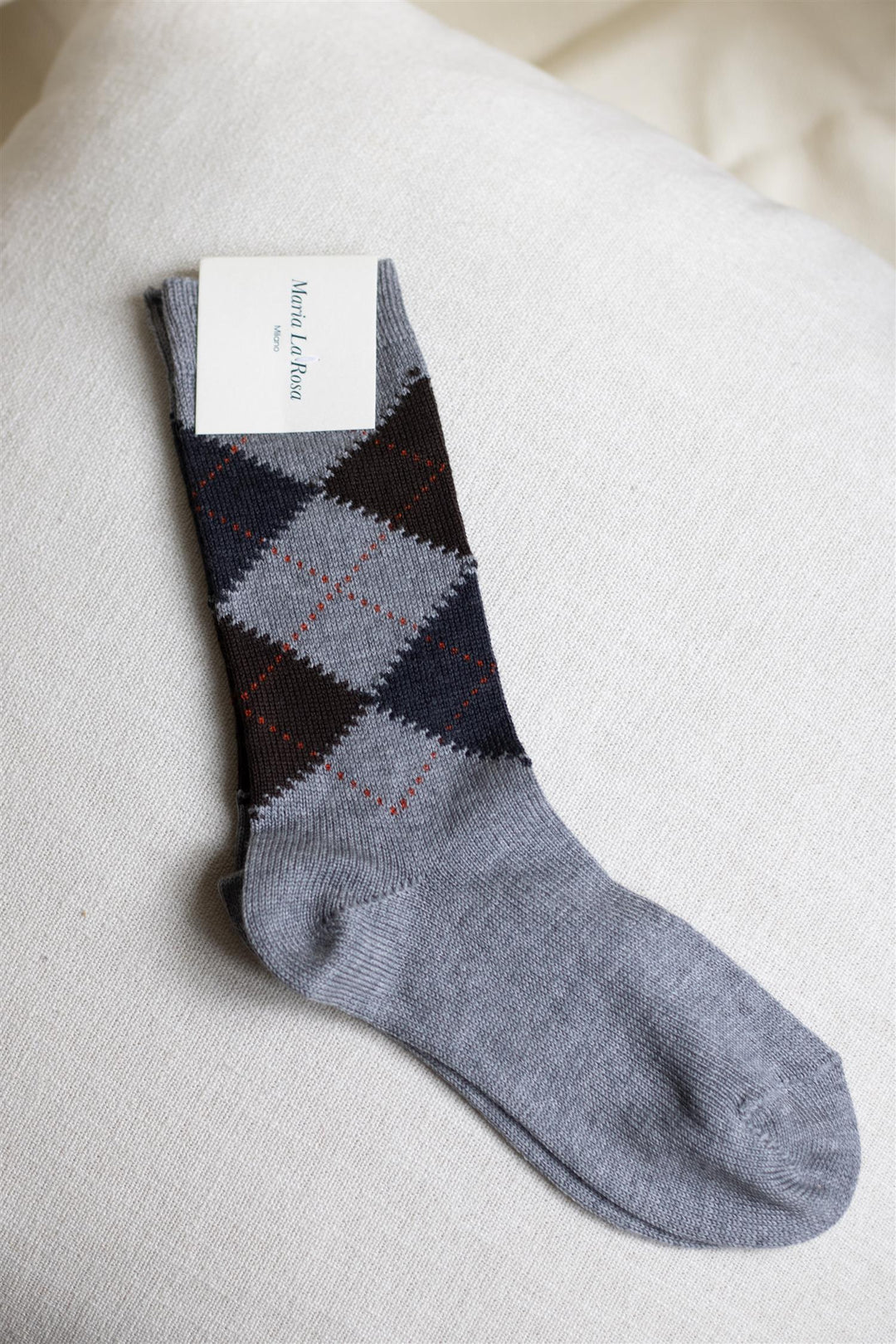 Maria La Rosa - Hong sokker light grey