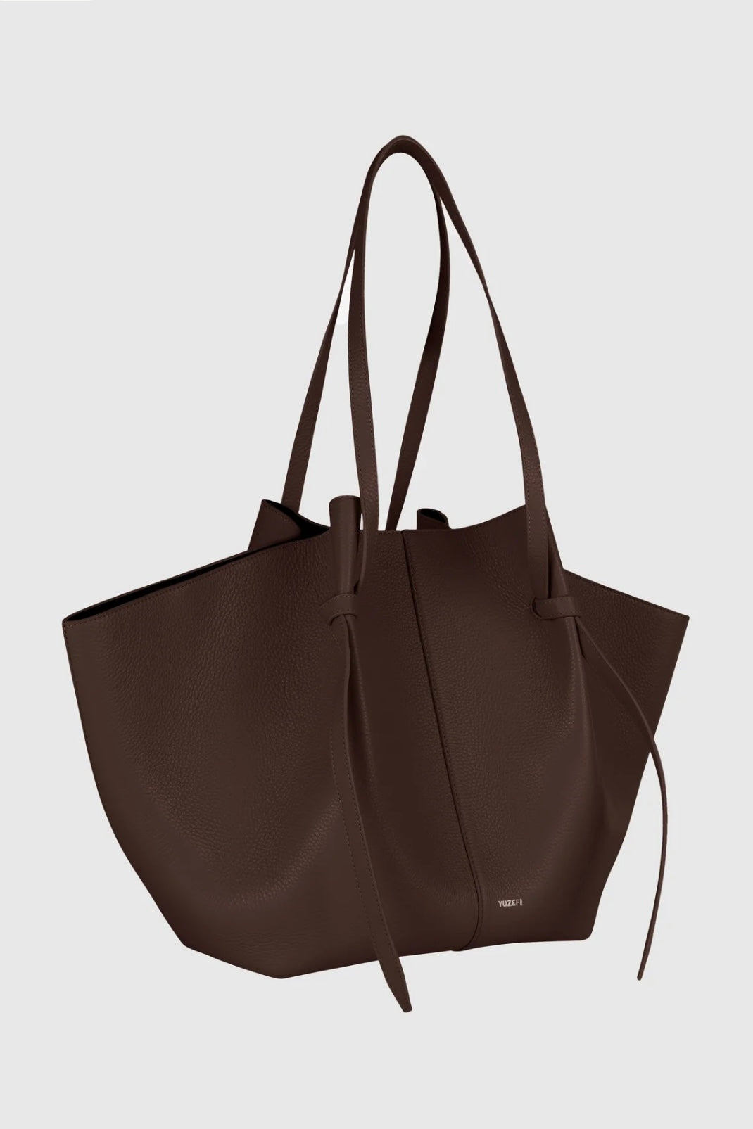 Yuzefi - XL Mochi Espresso Pebble Grained Leather