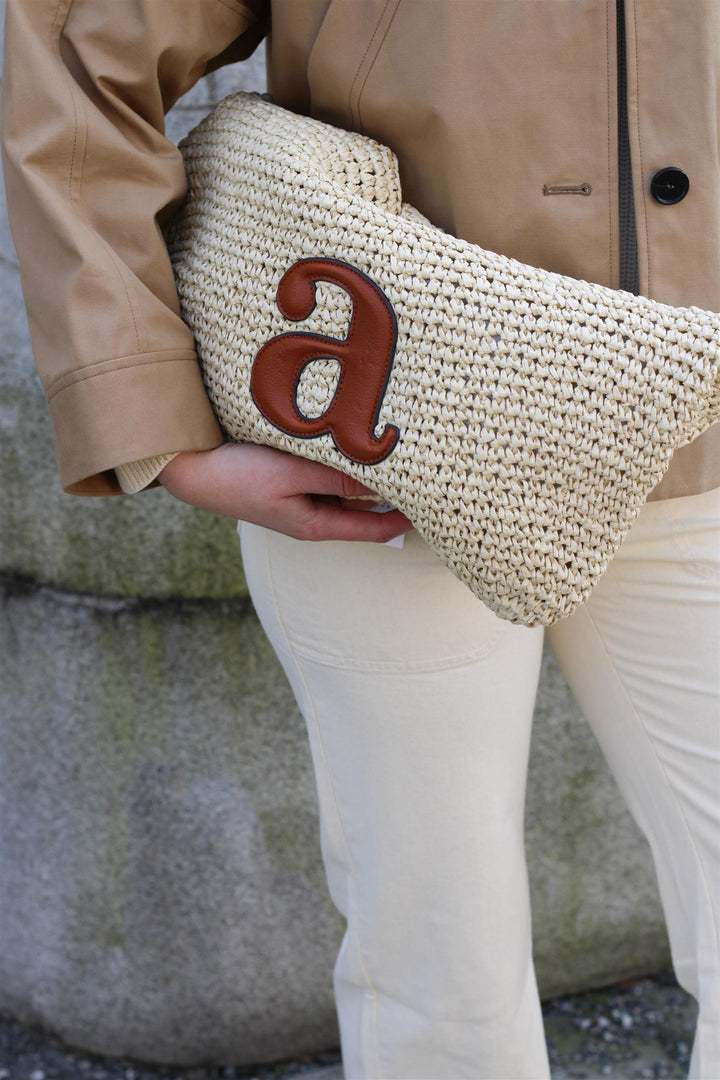 Arnie Says - Raffia Tote