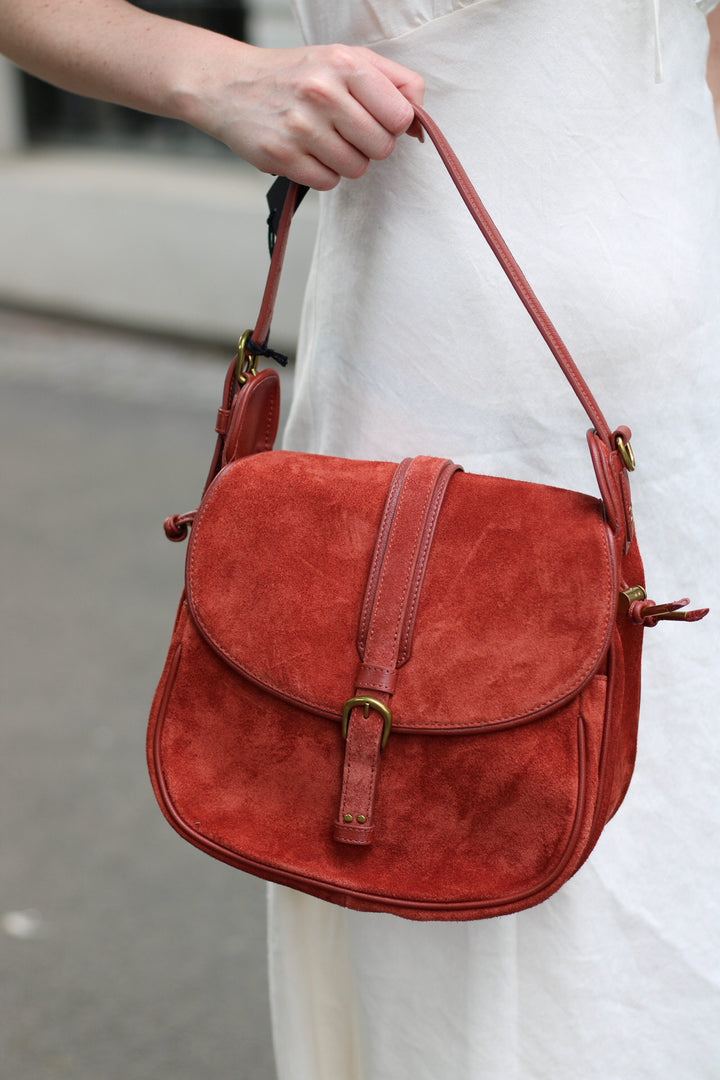Jerome Dreyfuss - Gildas rouille split suede