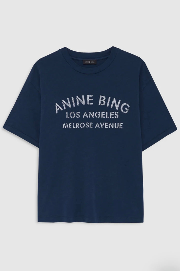 Anine Bing - Cade Tee Melrose Navy