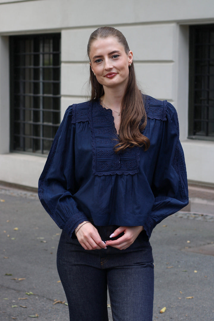 Sea Ny - Eliza Solid l/lsv Top