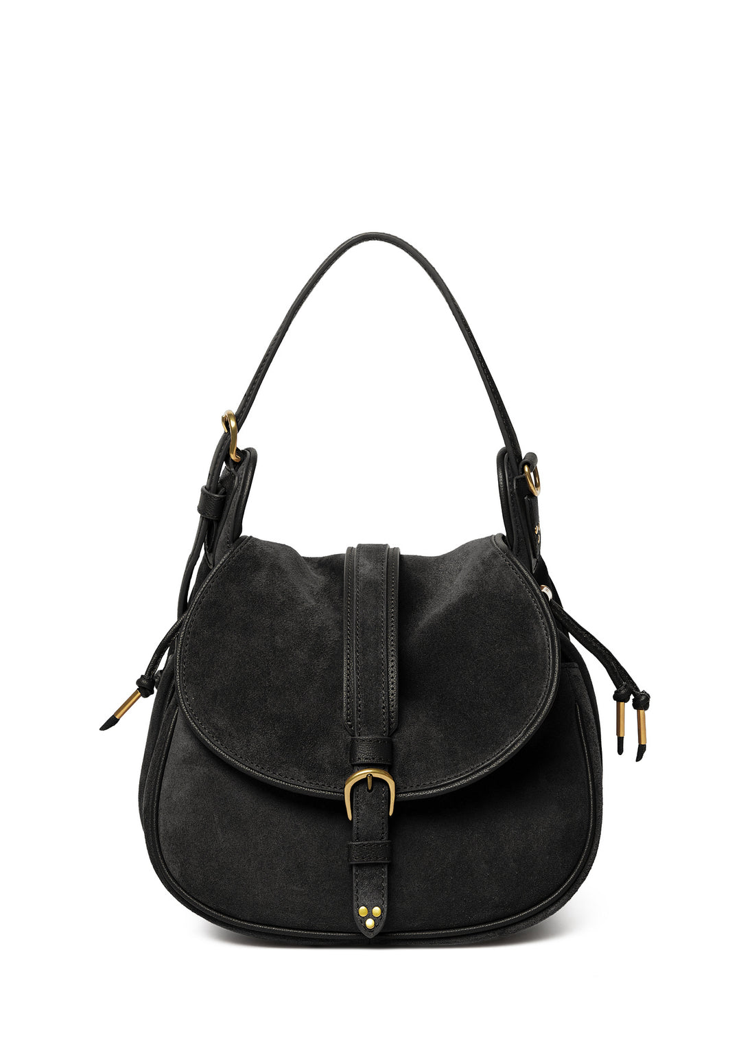 Jerome Dreyfuss - Gildas split suede noir