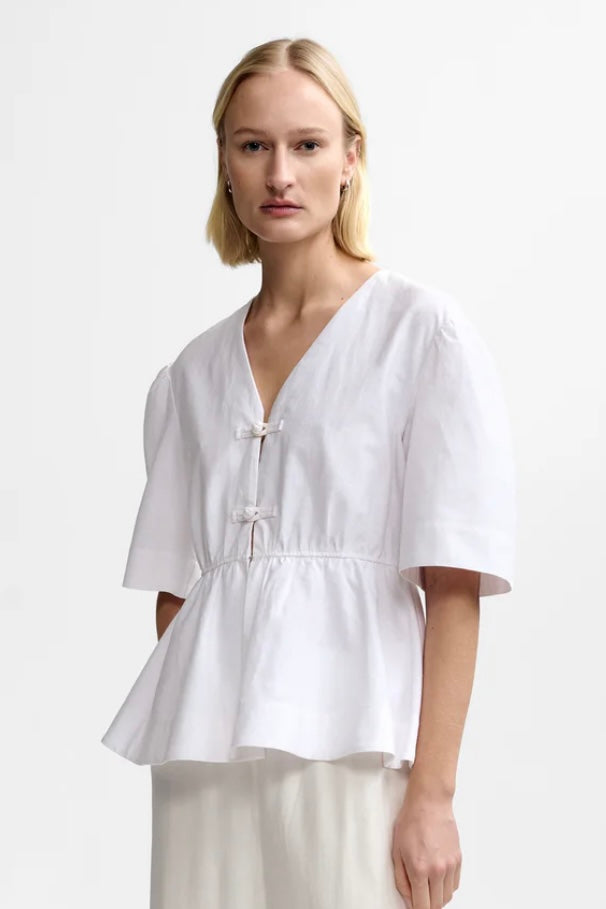 Christian Aks - Monic linen top