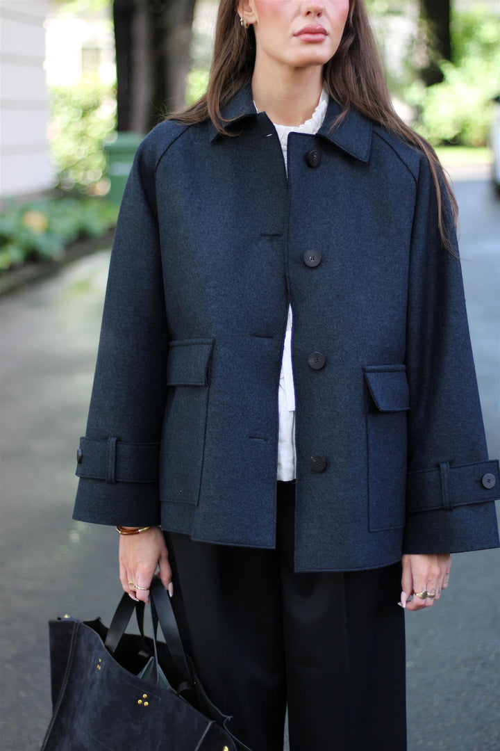 Harris Wharf London - Raglan jacket