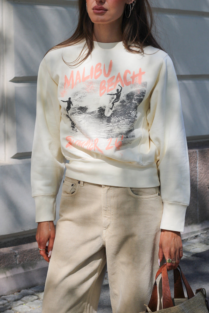 Anine Bing - Harry shrunken sweatshirt surfer