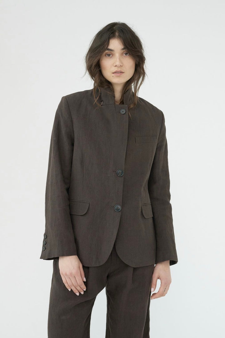 Af Agger - Linen Straight Blazer