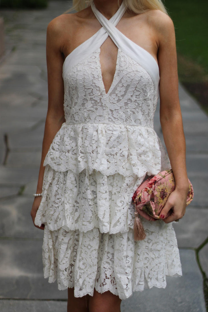 ByTimo - Lace Halterneck Dress