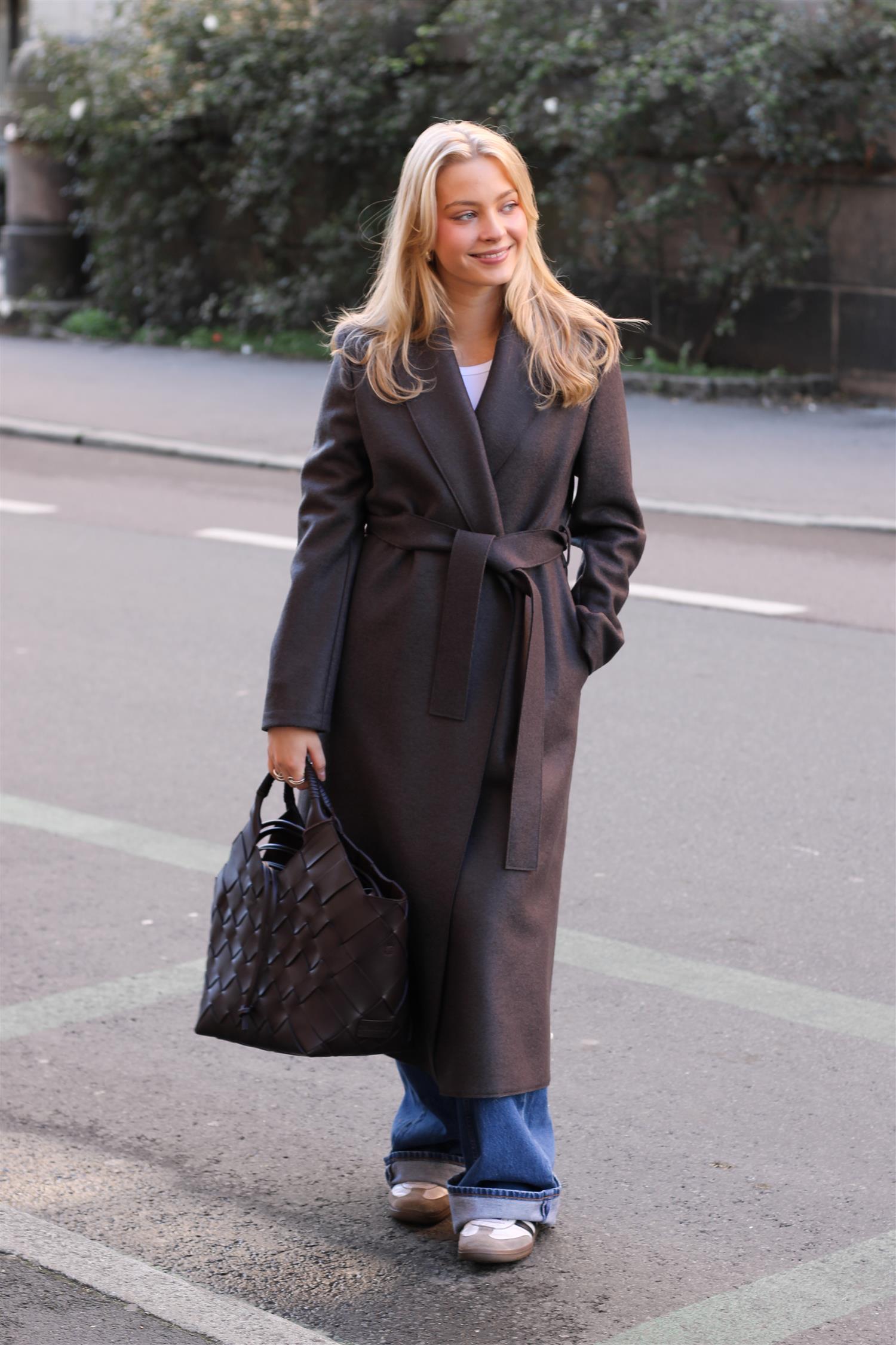 Harris wharf coat sale on sale