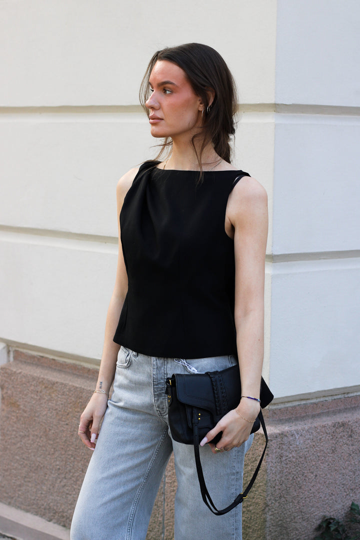 Róhe - Draped Linen Silk Top