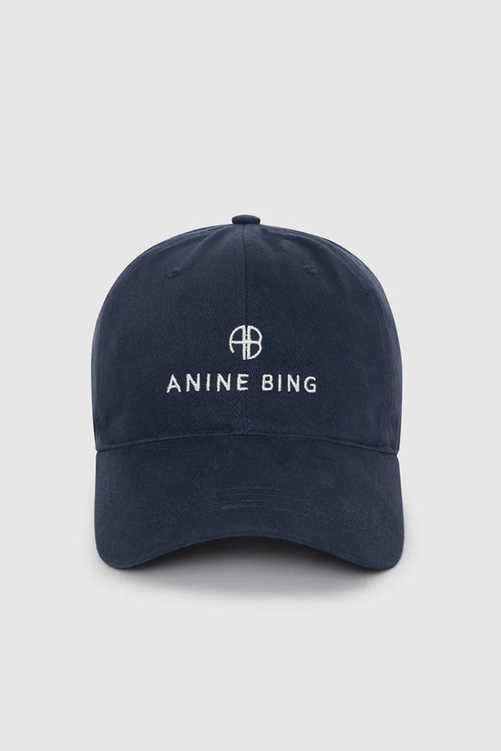 Anine Bing - Jeremy Baseball Cap washed navy