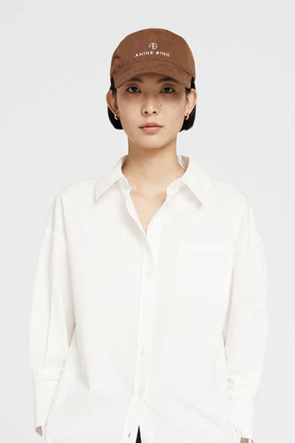 Anine Bing - Jeremy Baseball Cap dark camel