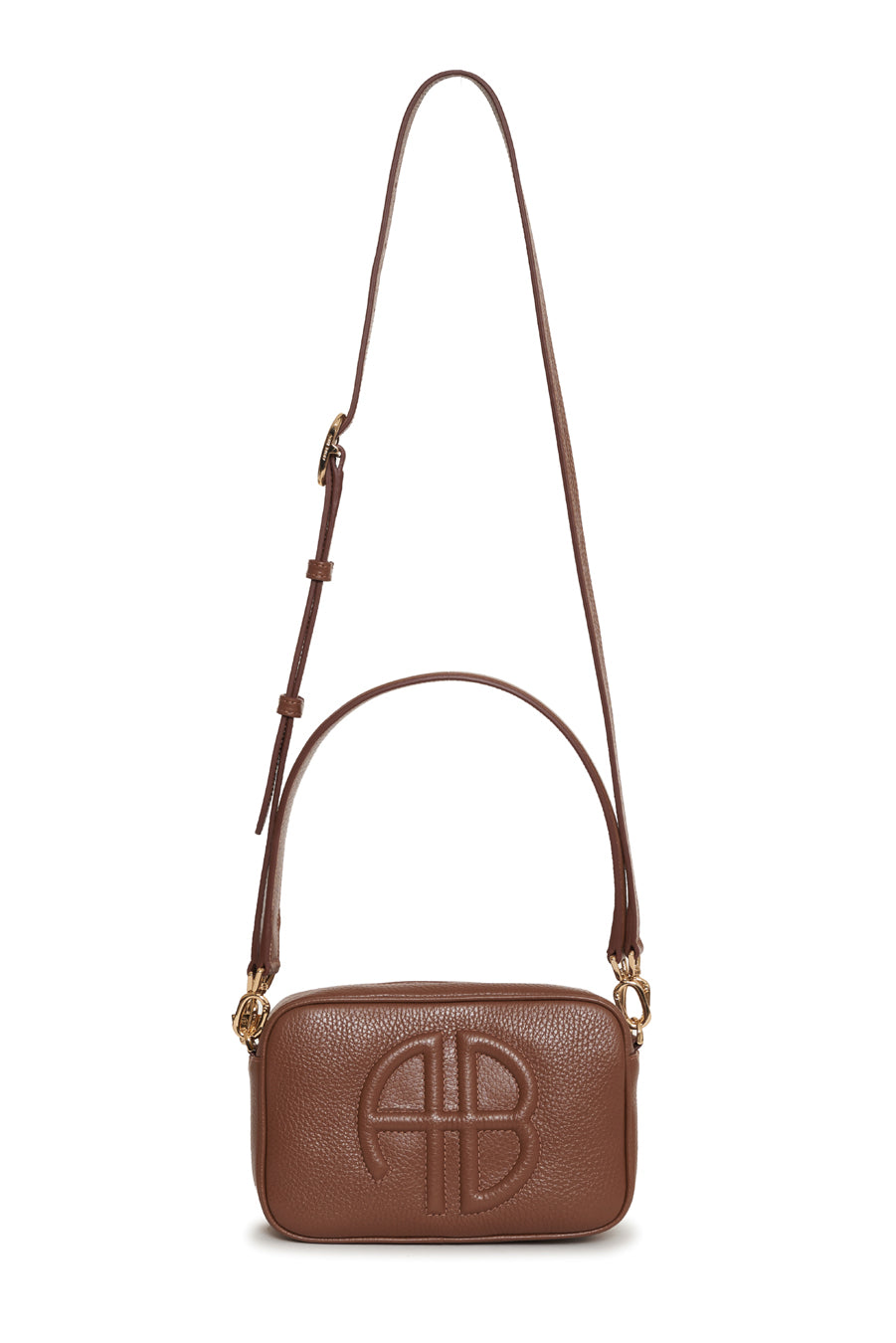Anine Bing - Lili Bag Cognac Pebbled