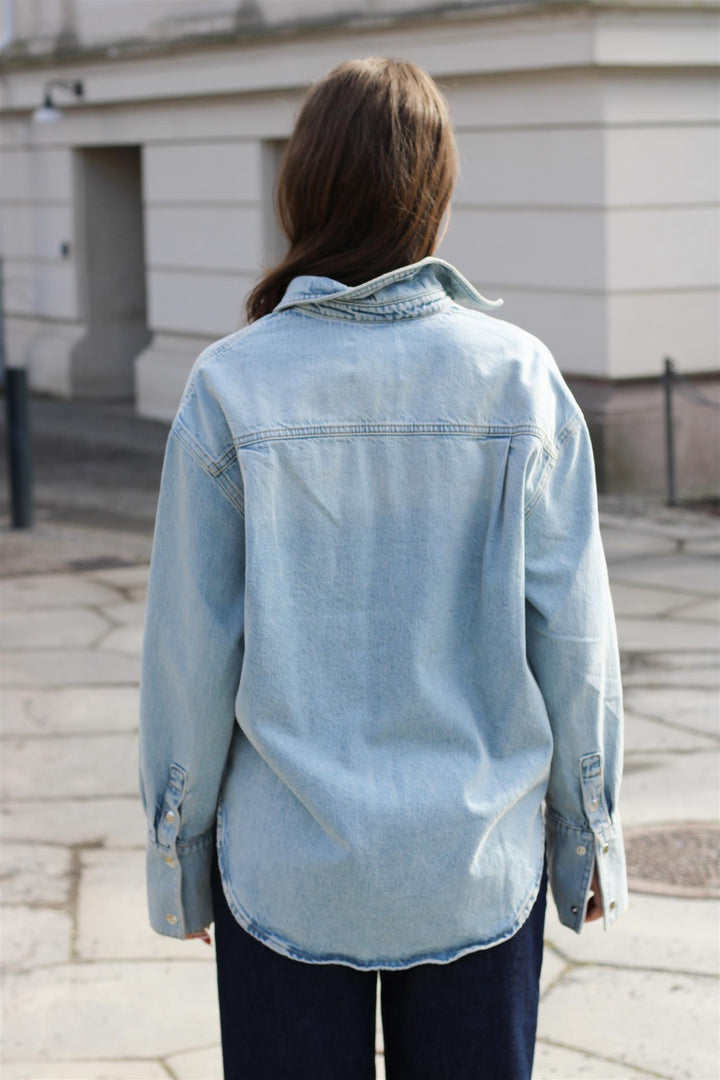 Anine Bing - Dante Shirt bleached blue