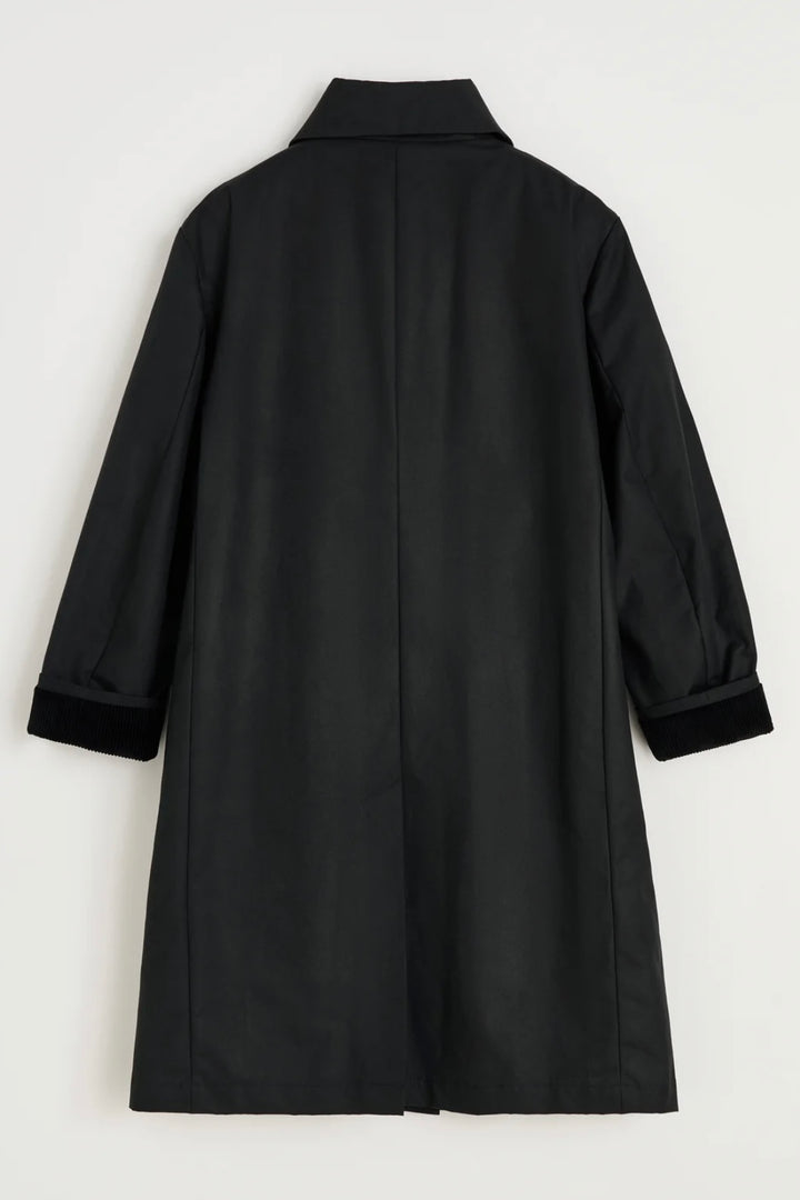 Aiayu - Noor Coat Oilskin Black