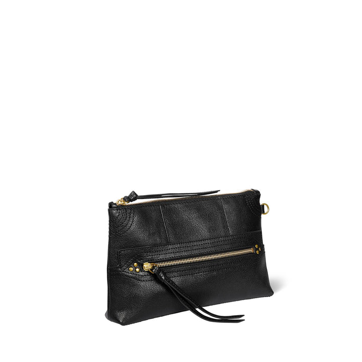 Jerome Dreyfuss - Lucky Clutch L buffalo noir brass