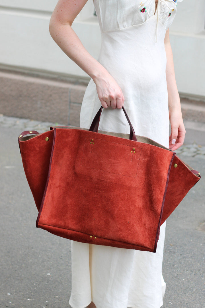 Jerome Dreyfuss - Leon L rouille split suede
