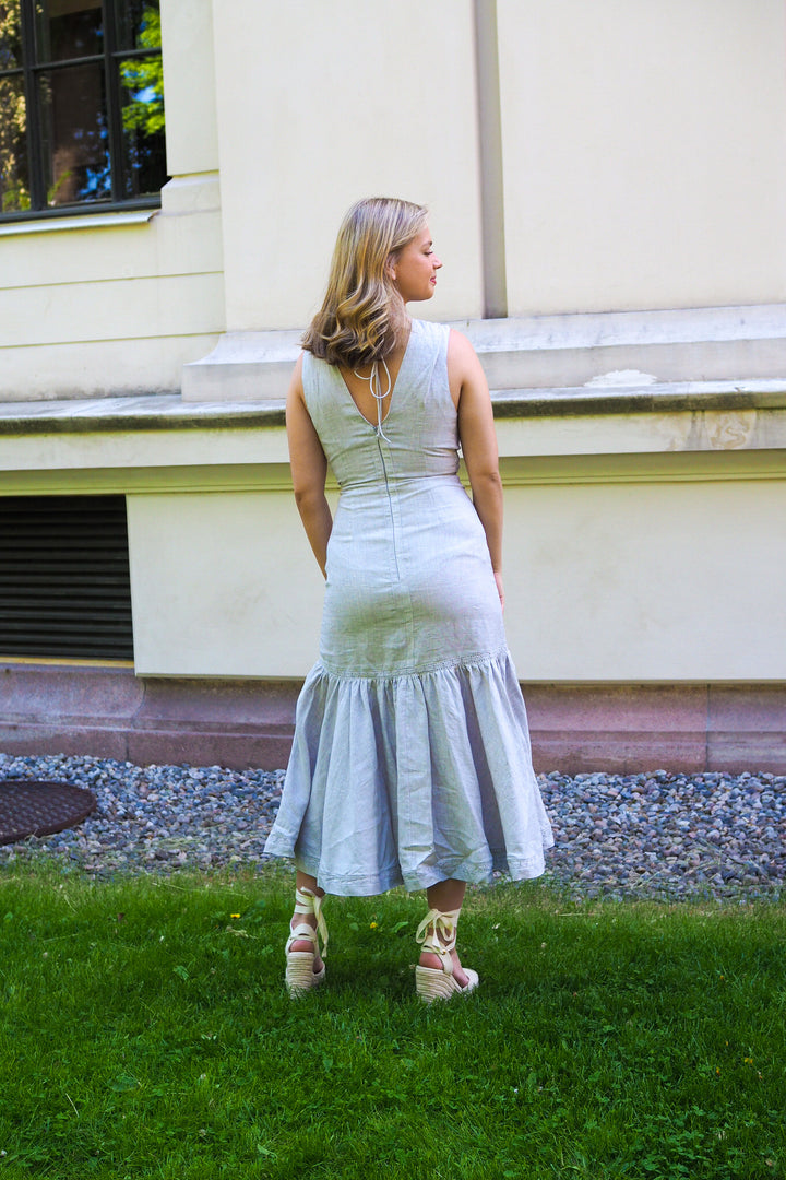 Joslin - Magdelen Linen Midi Dress