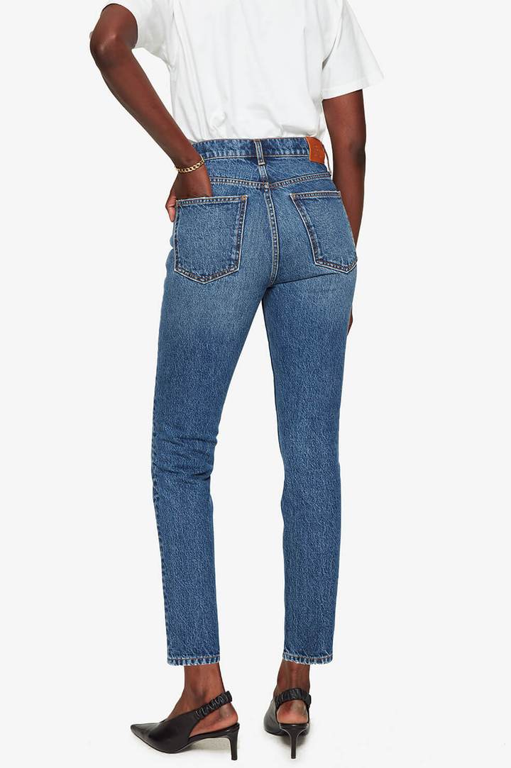 Anine Bing Sonya Jean In Mid Indigo