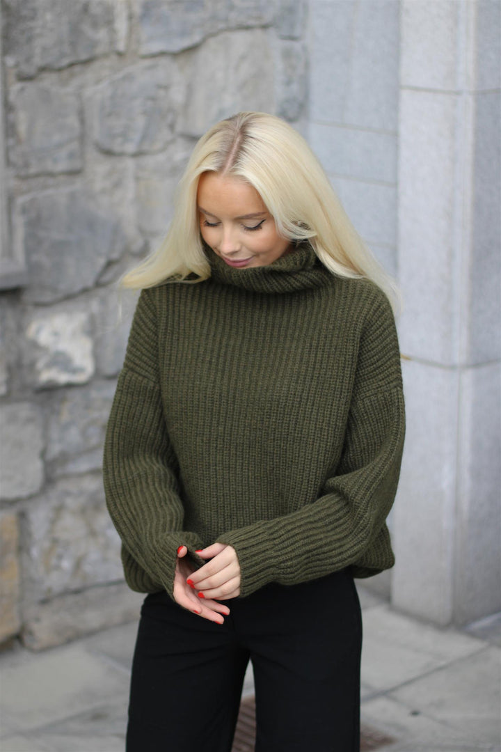Anine Bing Sydney Sweater - Olive