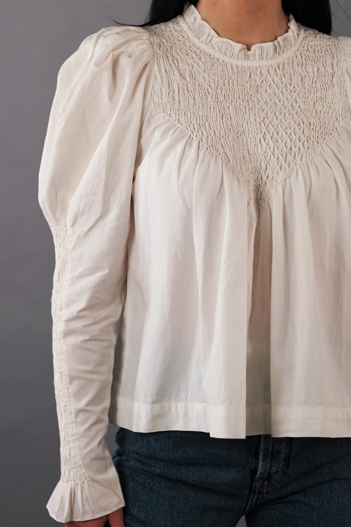 Sea NY - Casey Hand Smocked l/slv top