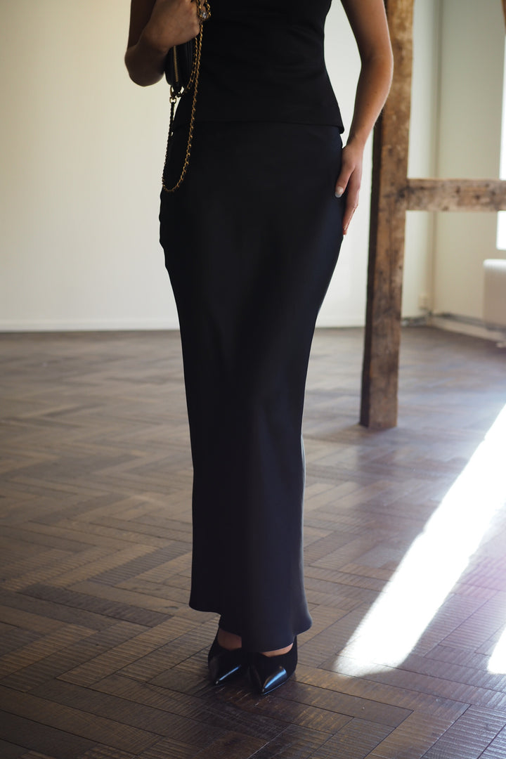 Anine Bing - Bar silk maxi skirt