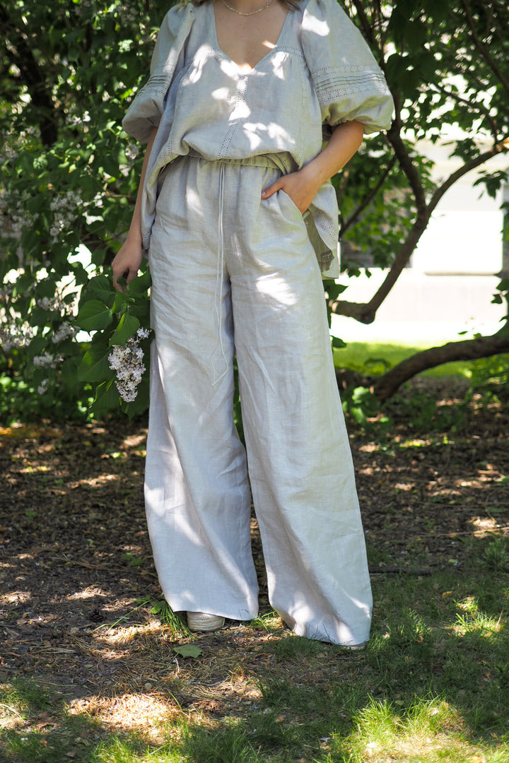Joslin - Sophia Linen Palazzo Pant