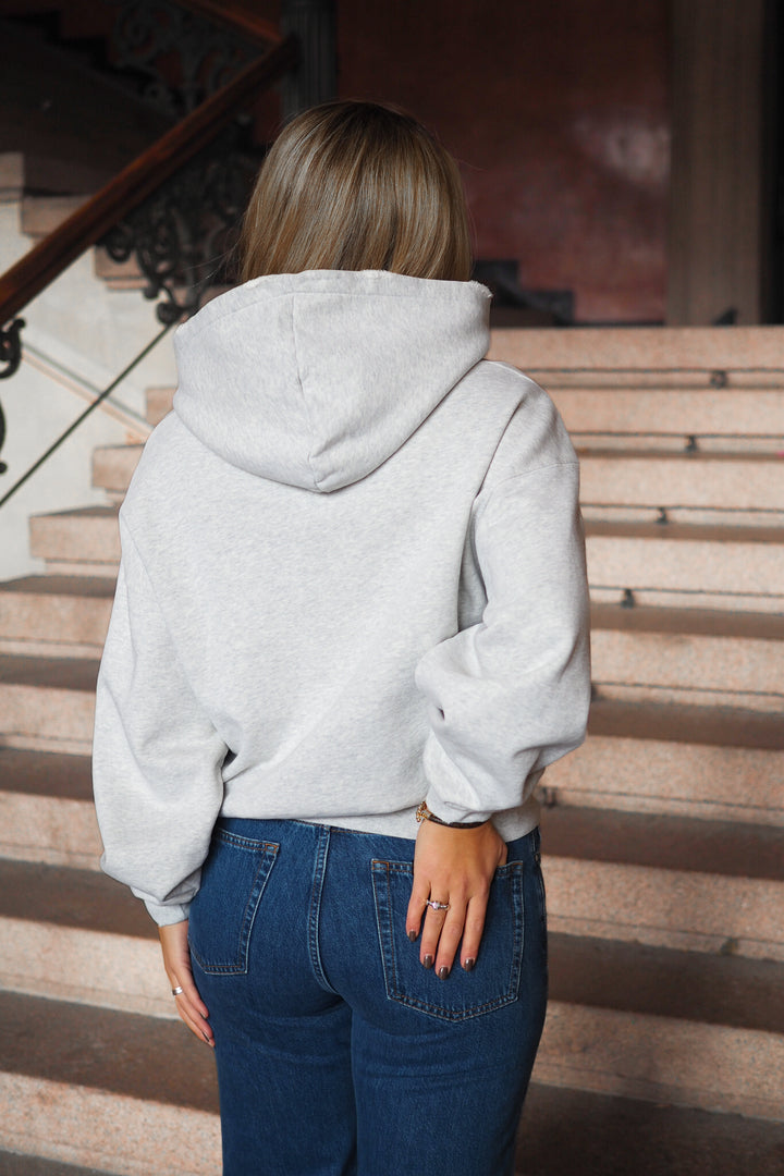 Anine Bing - Alec Hoodie Heather Grey
